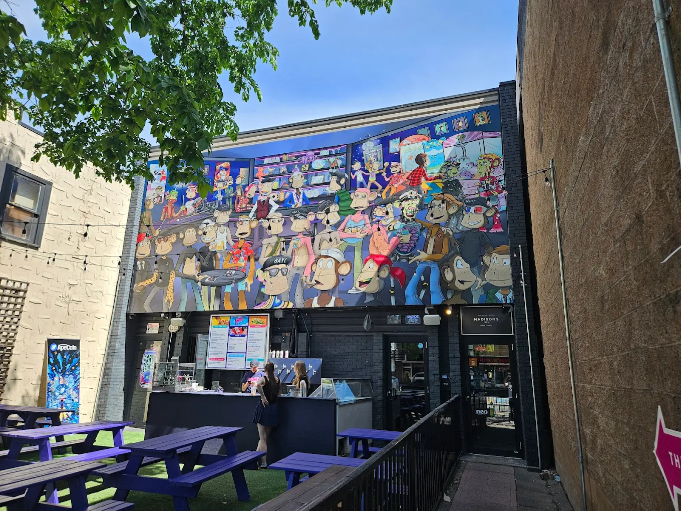Craft nachos and creative cocktails at Madi's 12|12 restaurant in Inglewood, Calgary AB