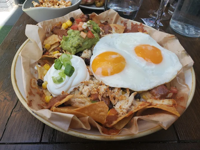 Brunch plate at Madi's 12|12, Inglewood Calgary